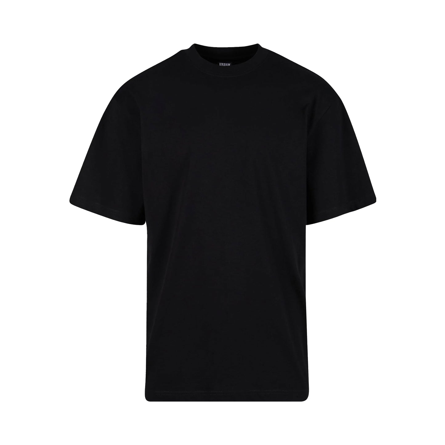 Black - Front - Urban Classics Mens Plain Tall T-Shirt