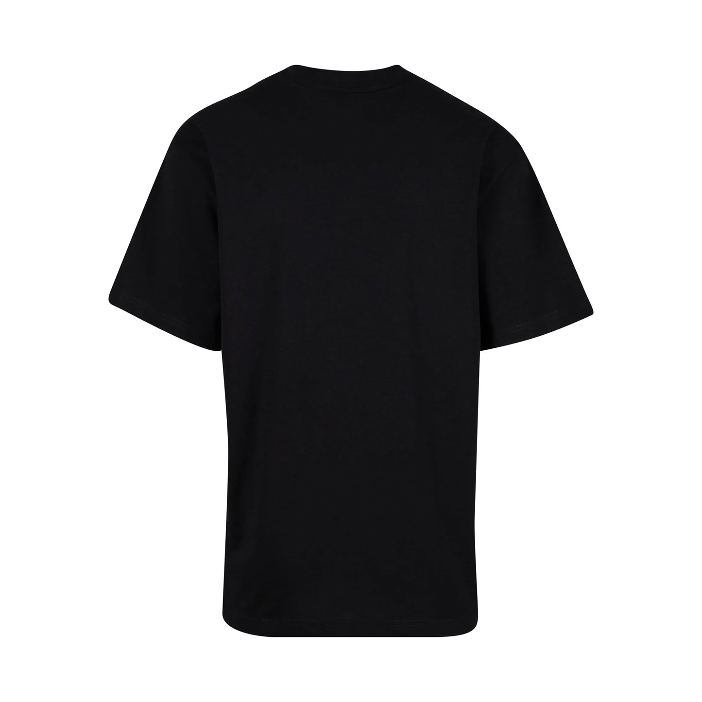 Black - Back - Urban Classics Mens Plain Tall T-Shirt