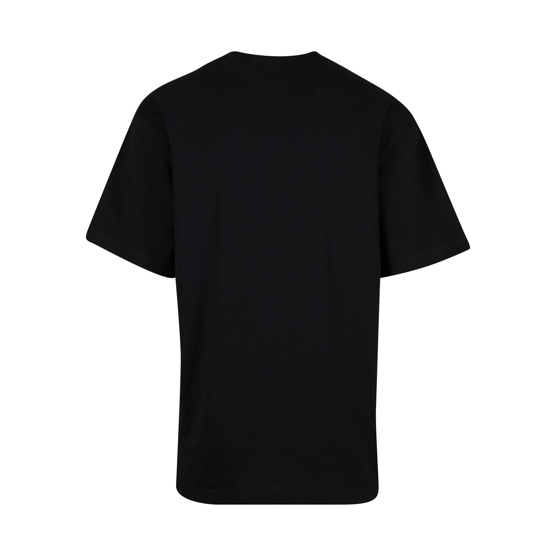 Black - Back - Urban Classics Mens Plain Tall T-Shirt