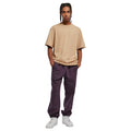 Union Beige - Side - Urban Classics Mens Plain Tall T-Shirt