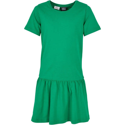 Bodega Green - Front - Urban Classics Girls Valance T-Shirt Dress