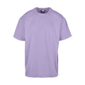 Lavender - Front - Urban Classics Mens Oversized T-Shirt (Pack of 2)