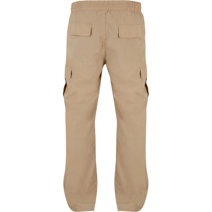 Concrete - Back - Urban Classics Mens Nylon Straight Leg Cargo Trousers