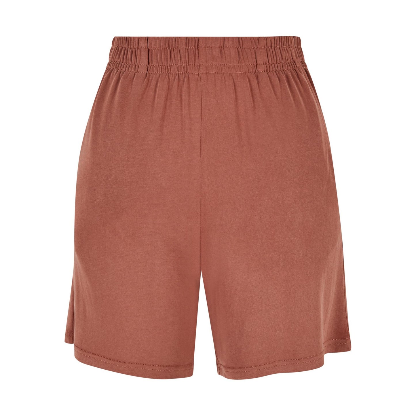 Terracotta - Front - Urban Classics Womens-Ladies Modal Shorts