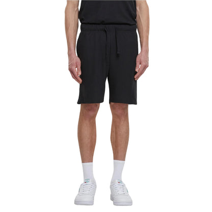 Black - Front - Urban Classics Mens Waffle Sweat Shorts