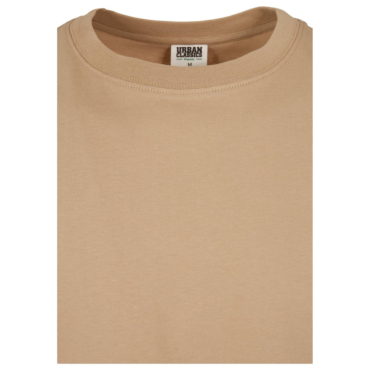 Union Beige - Side - Urban Classics Mens Basic Organic Cotton T-Shirt