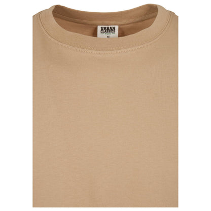 Union Beige - Side - Urban Classics Mens Basic Organic Cotton T-Shirt
