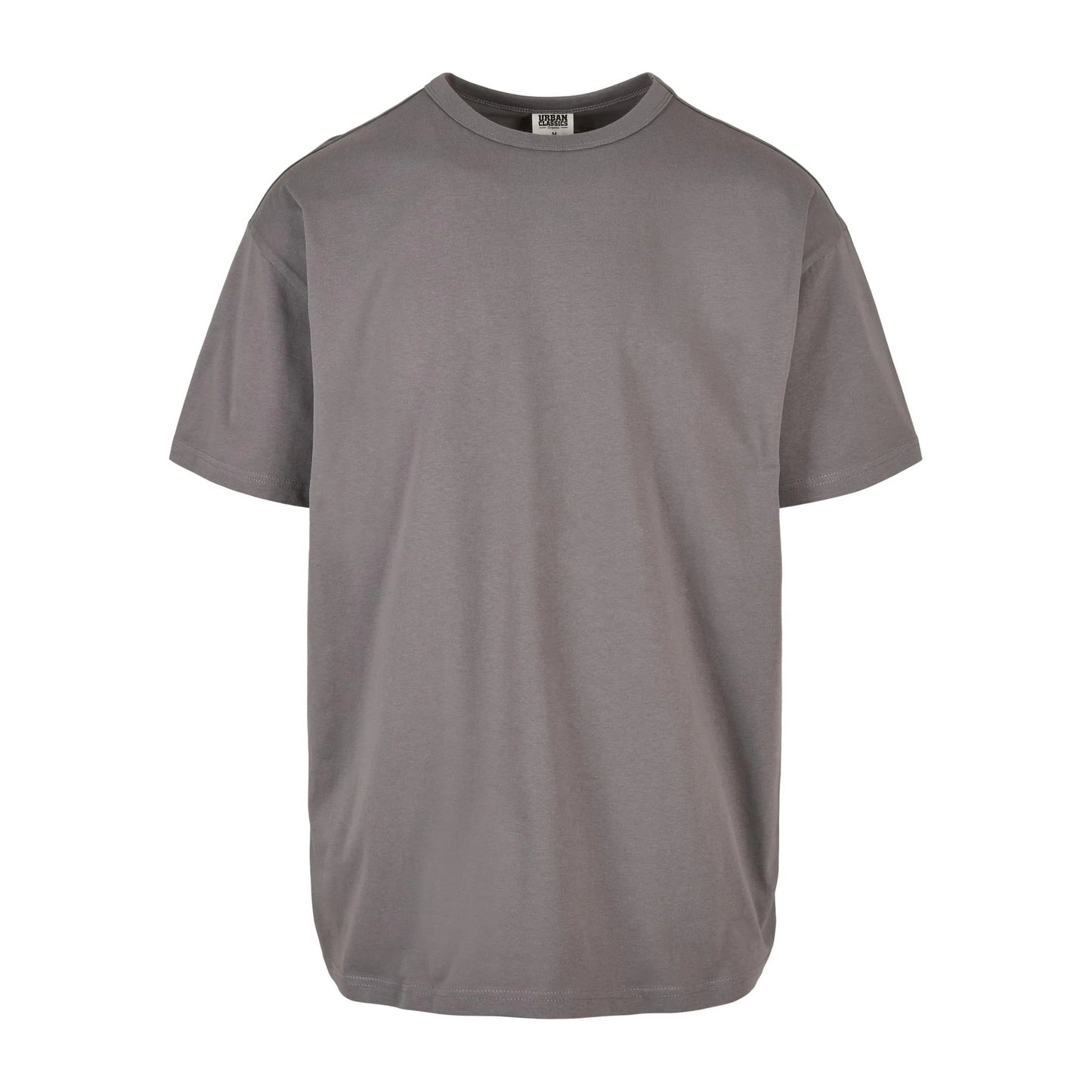 Asphalt - Front - Urban Classics Mens Basic Organic Cotton T-Shirt