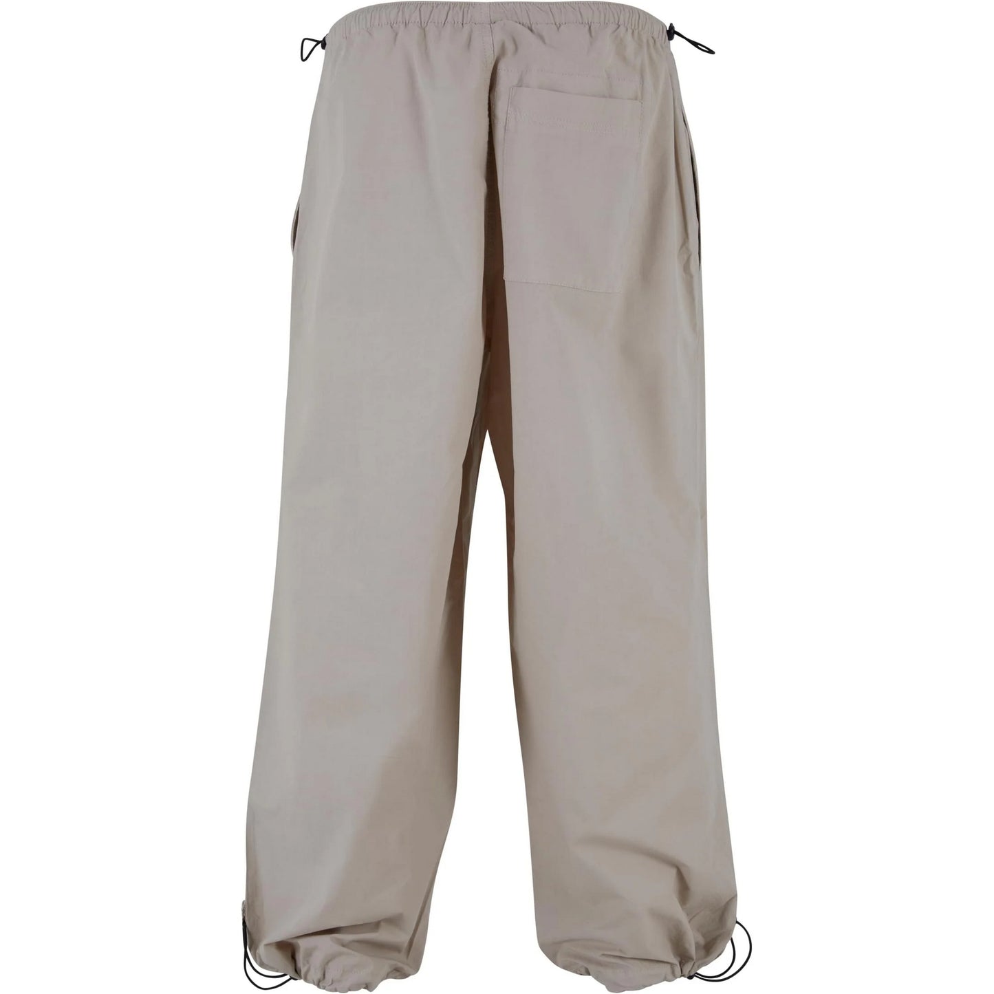 Wet Sand - Back - Urban Classics Mens Poplin Parachute Trousers
