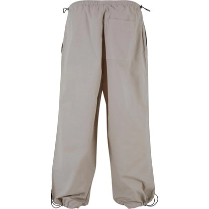 Wet Sand - Back - Urban Classics Mens Poplin Parachute Trousers