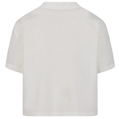 White - Back - Urban Classics Womens-Ladies Seersucker Shirt