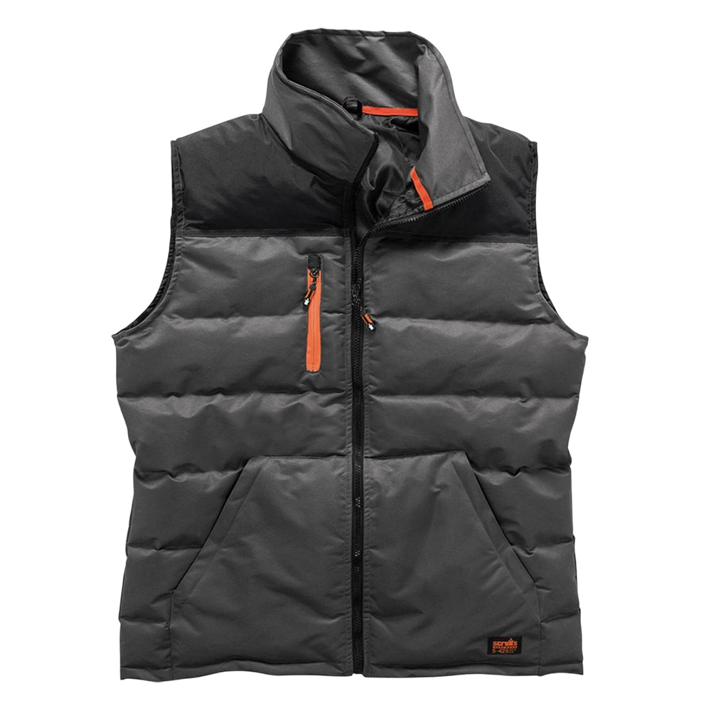 Black - Front - Scruffs Mens Worker Body Warmer