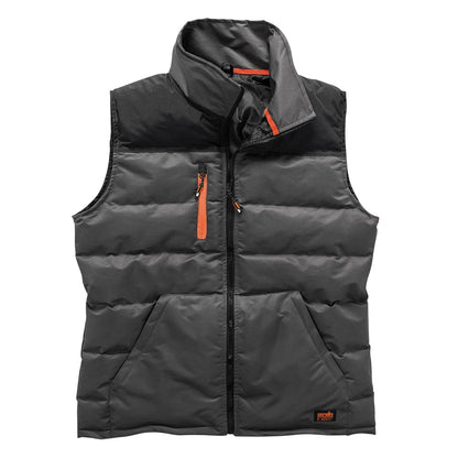 Black - Front - Scruffs Mens Worker Body Warmer