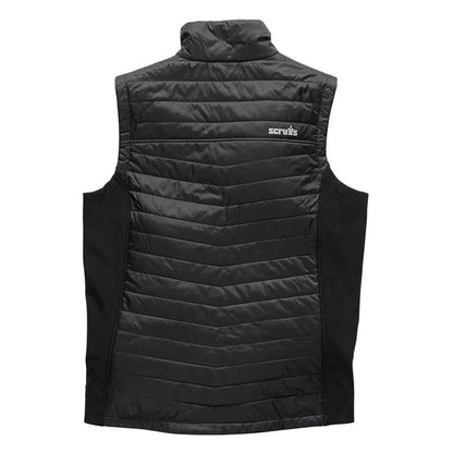 Black - Back - Scruffs Mens Trade Body Warmer