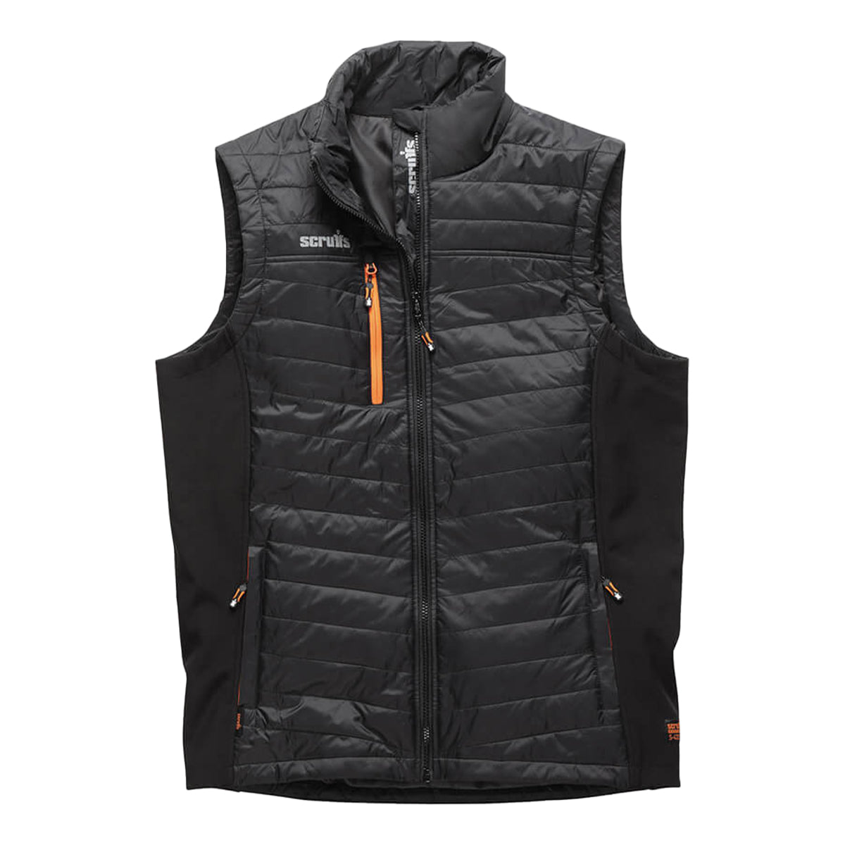Black - Front - Scruffs Mens Trade Body Warmer