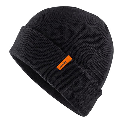 Black - Front - Scruffs Thinsulate Beanie