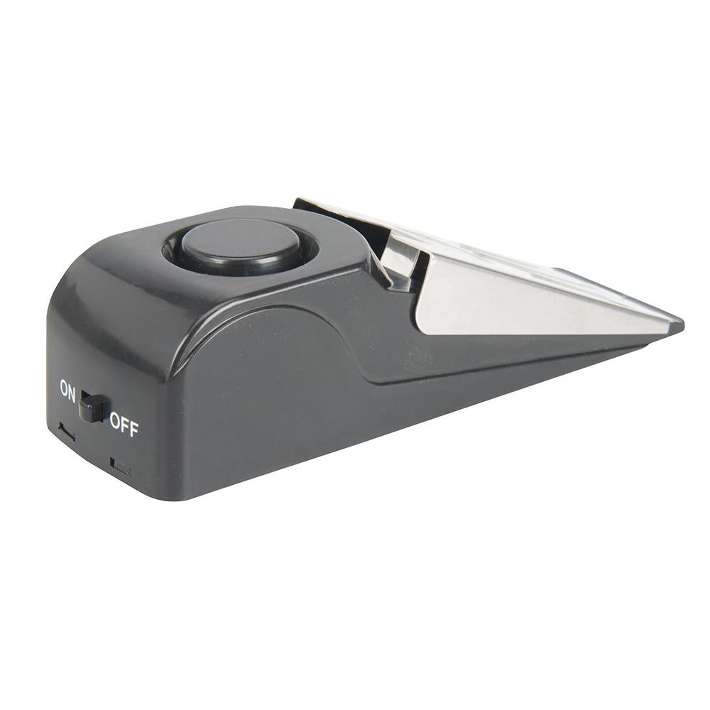 Black-Grey - Back - Silverline Door Stop Alarm