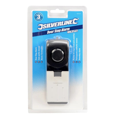 Black-Grey - Lifestyle - Silverline Door Stop Alarm