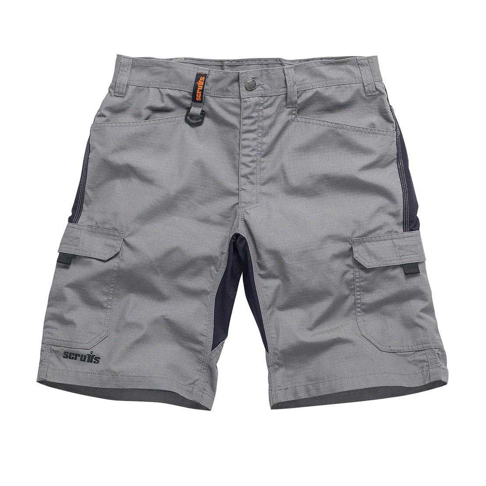 Graphite-Grey - Front - Scruffs Mens Shorts