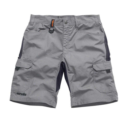 Graphite-Grey - Front - Scruffs Mens Shorts