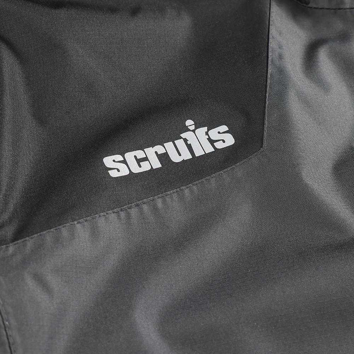 Black - Side - Scruffs Mens Technical Waterproof Jacket