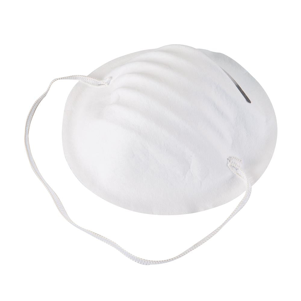 White - Front - Silverline Comfort Dust Mask (Pack of 50)