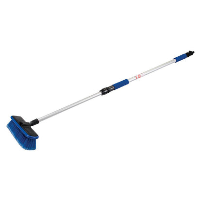 Silver-Blue - Front - Silverline Telescopic Car Cleaning Brush