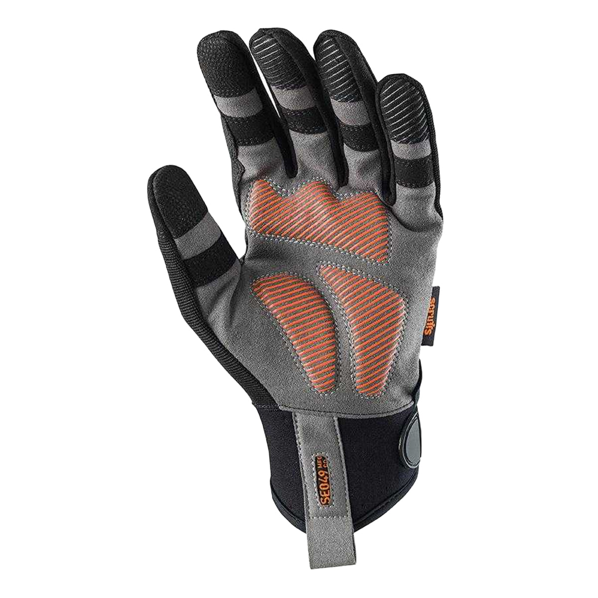 Black - Back - Scruffs Trade Work Safety Gloves