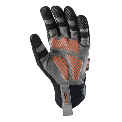 Black - Back - Scruffs Trade Work Safety Gloves