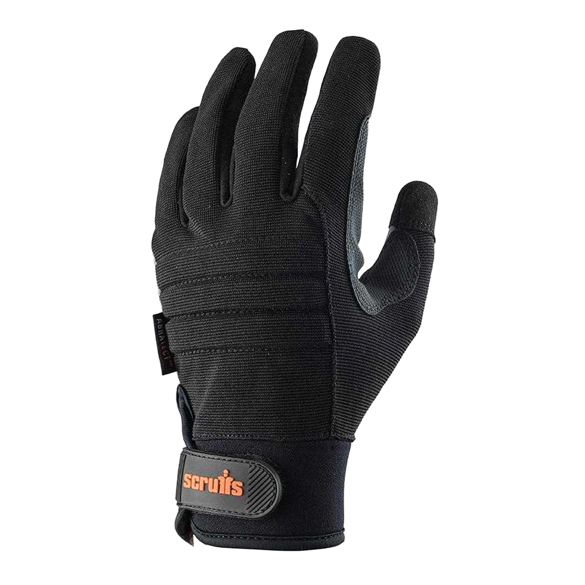 Black - Front - Scruffs Trade Work Safety Gloves