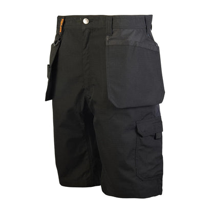 Black - Side - Scruffs Mens Trade Holster Shorts