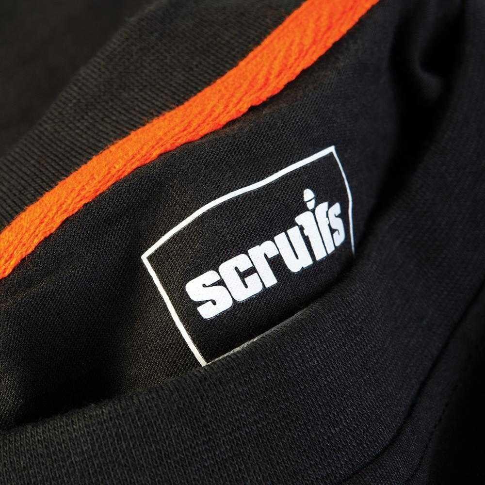 Black - Pack Shot - Scruffs Mens Eco-Worker T-Shirt