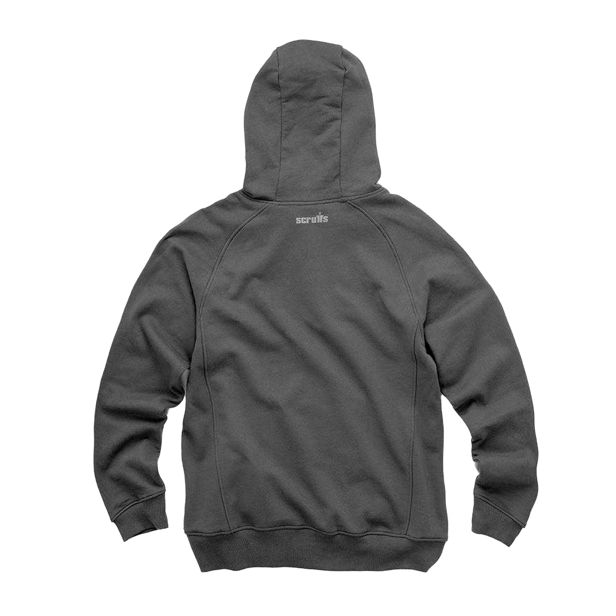 Graphite - Back - Scruffs Unisex Adult Eco-Worker Hoodie