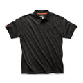 Black - Front - Scruffs Unisex Adult Eco-Worker Polo Shirt