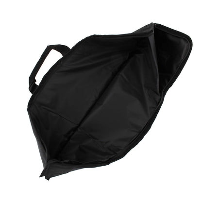 Black - Side - Triton Canvas Bag