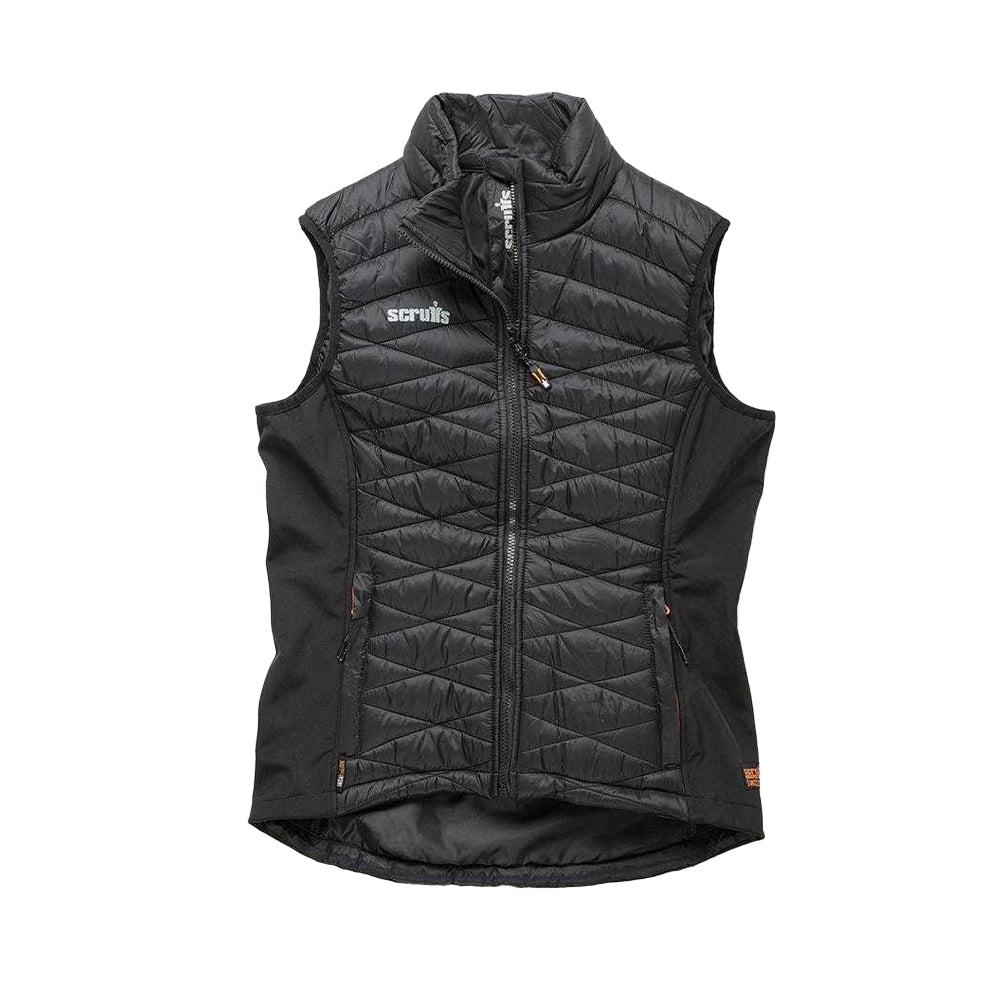Black - Front - Scruffs Womens-Ladies Trade Body Warmer