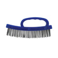 Blue-Silver - Back - Silverline D-Handle Wire Brush