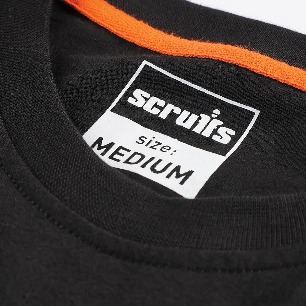 Black - Lifestyle - Scruffs Mens Graphic T-Shirt