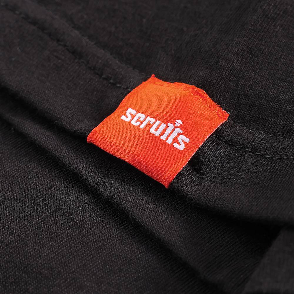 Black - Pack Shot - Scruffs Mens Graphic T-Shirt