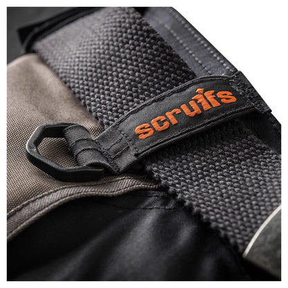 Black - Side - Scruffs Mens Pro Flex Holster Pocket Work Trousers