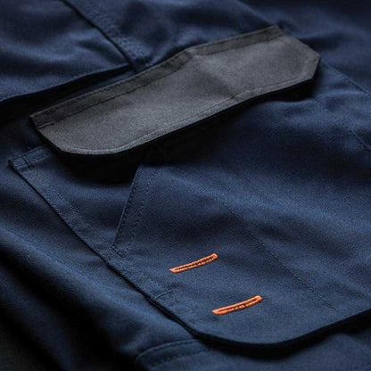 Navy - Side - Scruffs Mens Work Trousers
