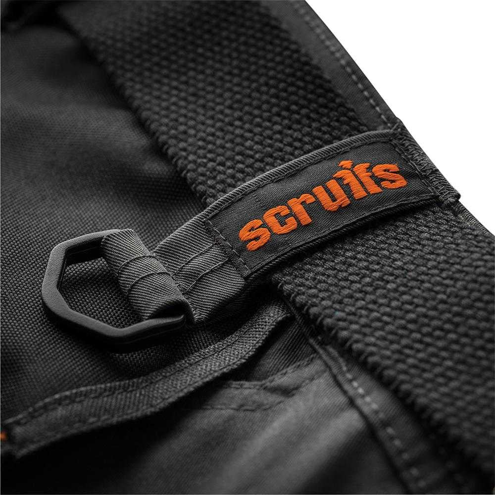 Graphite - Side - Scruffs Mens Pro Flex Work Trousers