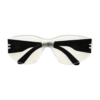 Clear-Black - Back - Silverline Wrap Around Safety Glasses