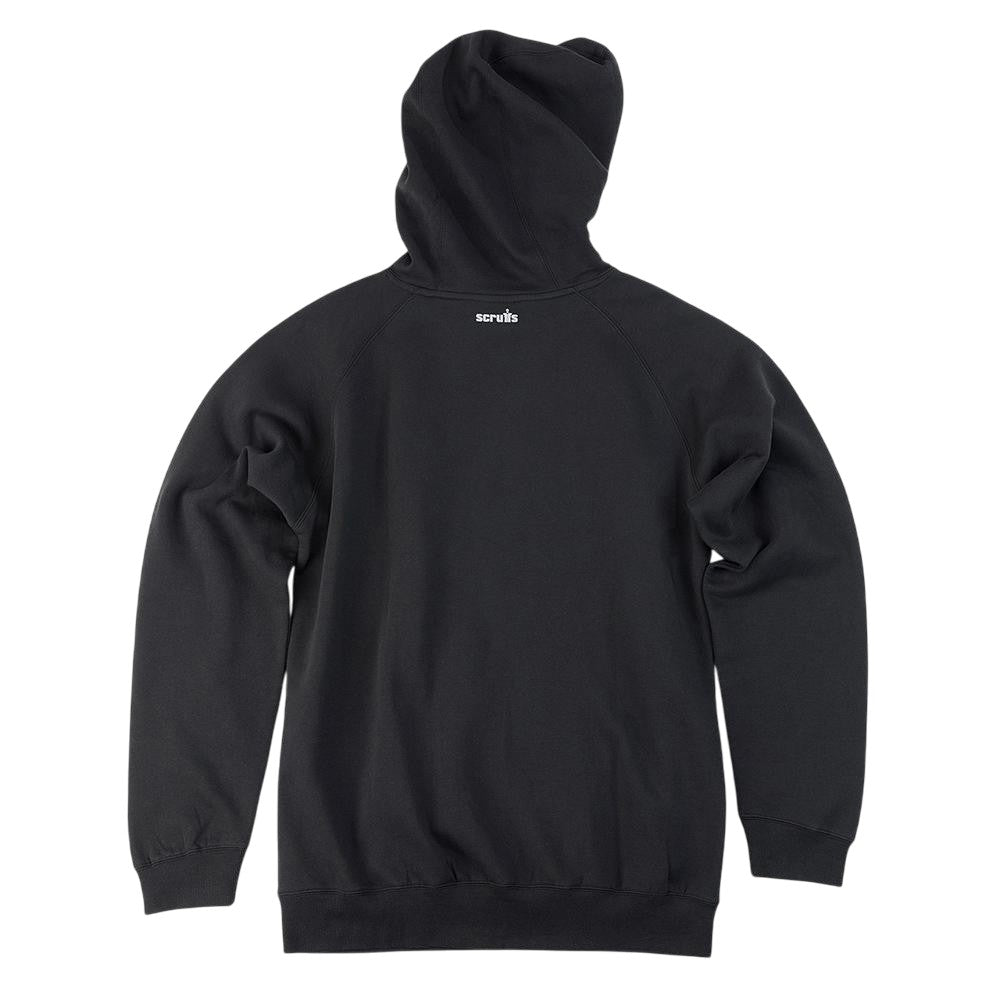 Black - Back - Scruffs Mens Tamworth Logo Hoodie