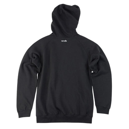 Black - Back - Scruffs Mens Tamworth Logo Hoodie