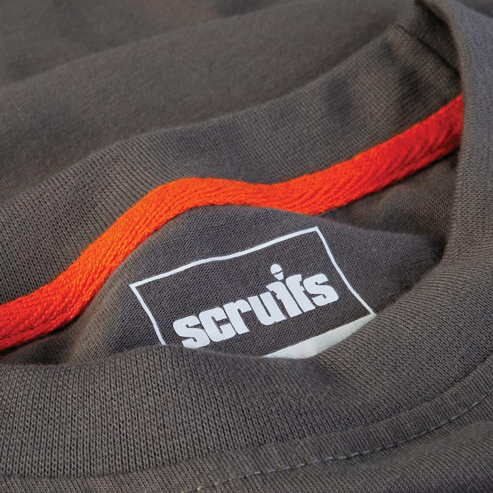 Graphite - Side - Scruffs Mens Eco-Worker T-Shirt