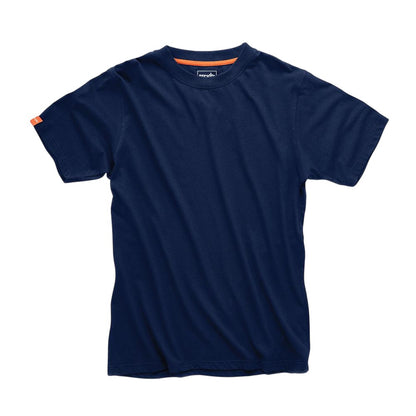 Navy - Front - Scruffs Mens Eco-Worker T-Shirt