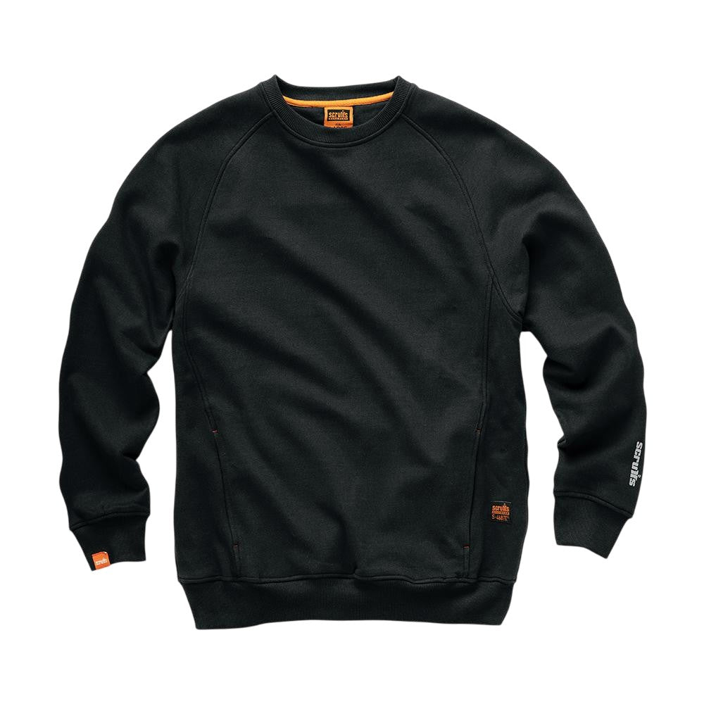 Black - Front - Scruffs Unisex Adult Eco-Worker Sweatshirt