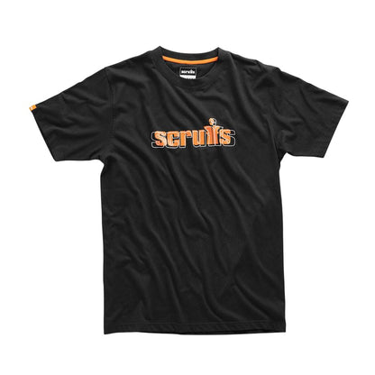 Black-Grey-Navy - Back - Scruffs Mens Houghton T-Shirt (Pack of 3)