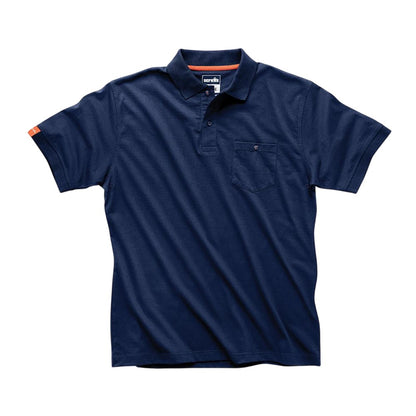 Navy - Front - Scruffs Womens-Ladies Eco-Worker Polo Shirt